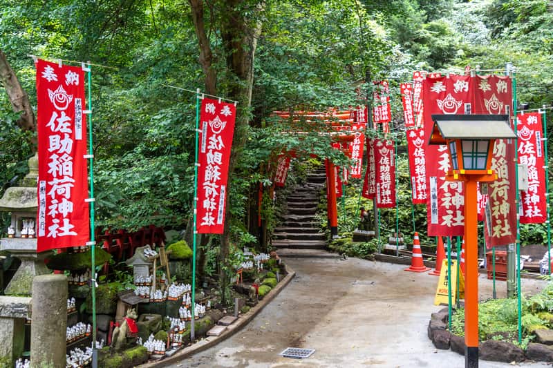 Sasuke Inari Shrine in Kamakura Japan