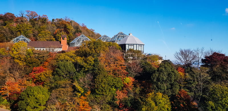 Nunobiki Herb Garden on Mount Rokko in Kobe