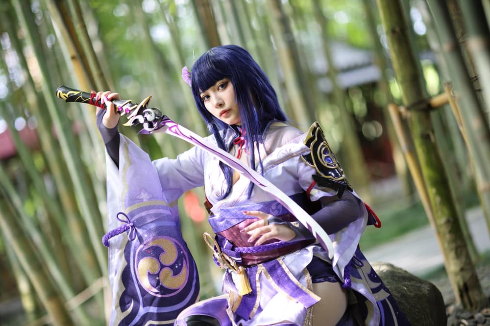 Cosplayer at event in Japan